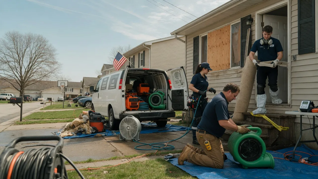 Water Damage Restoration in Keshena, WI near me